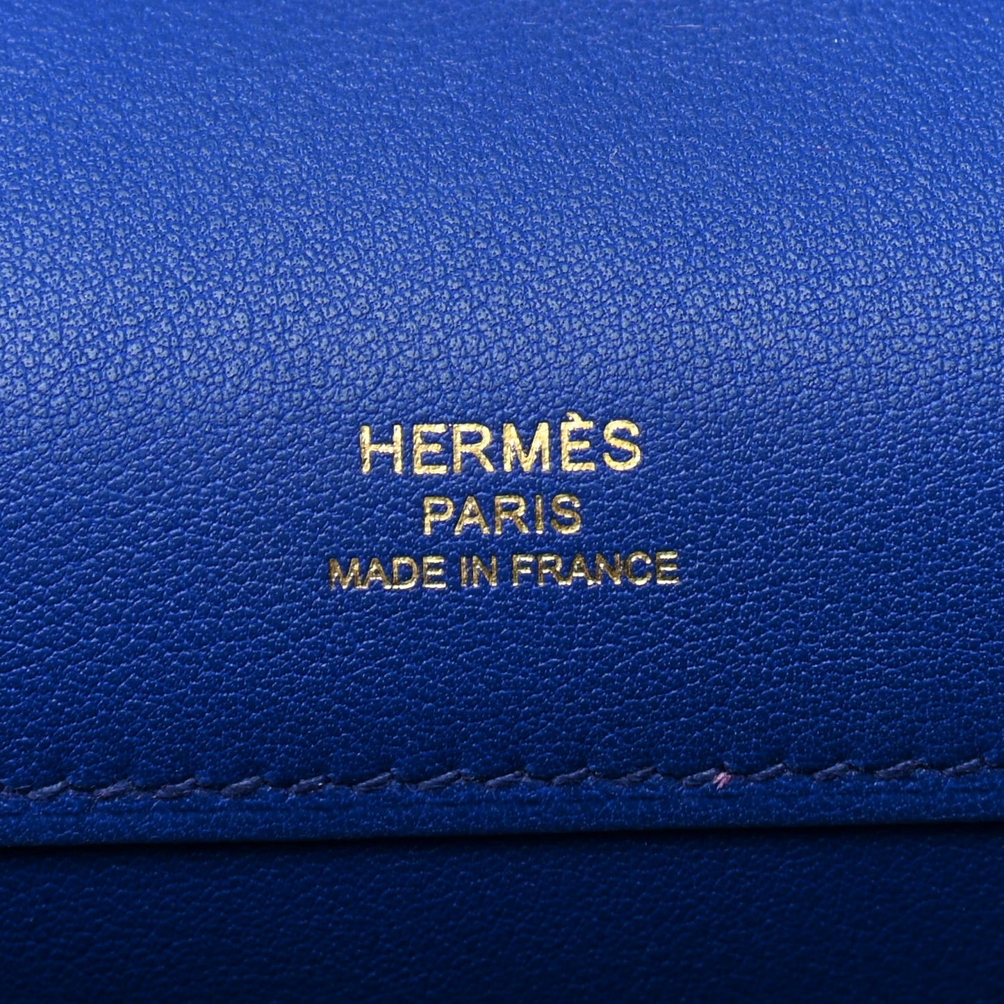 Swift Kelly Cut Clutch Pochette Bleu Electrique