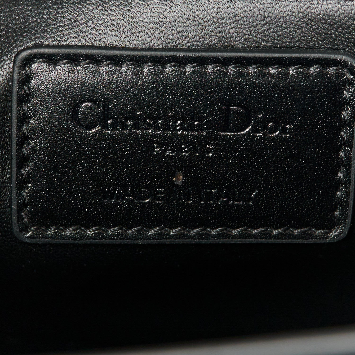 Christian Dior Smooth Calfskin 30 Montaigne Flap Bag Black 6 of 10