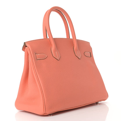 Hermes Togo Birkin 30 Crevette 3 of 18