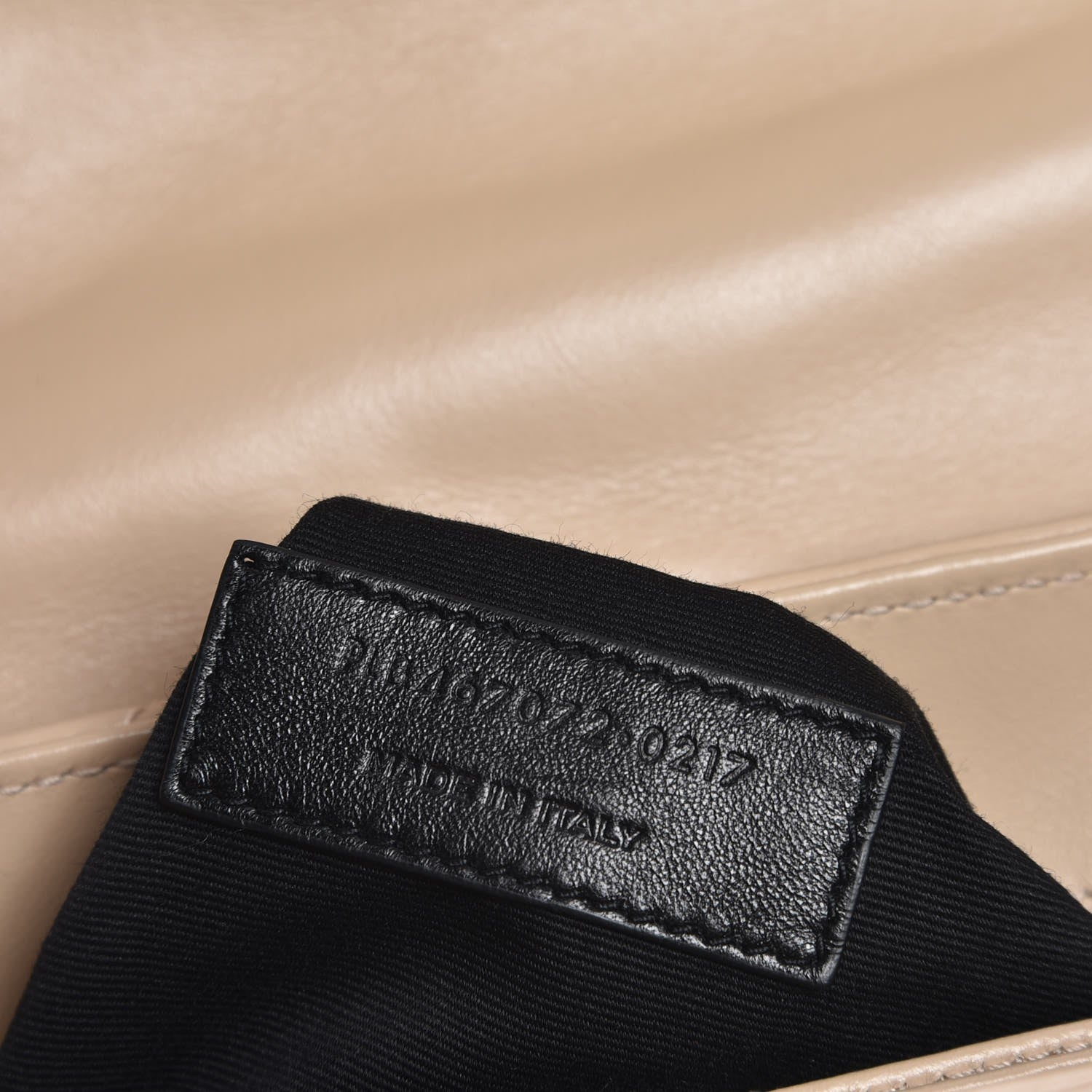 Saint Laurent Calfskin Y Quilted Monogram Toy Loulou Crossbody Bag Nude Powder 7 of 8