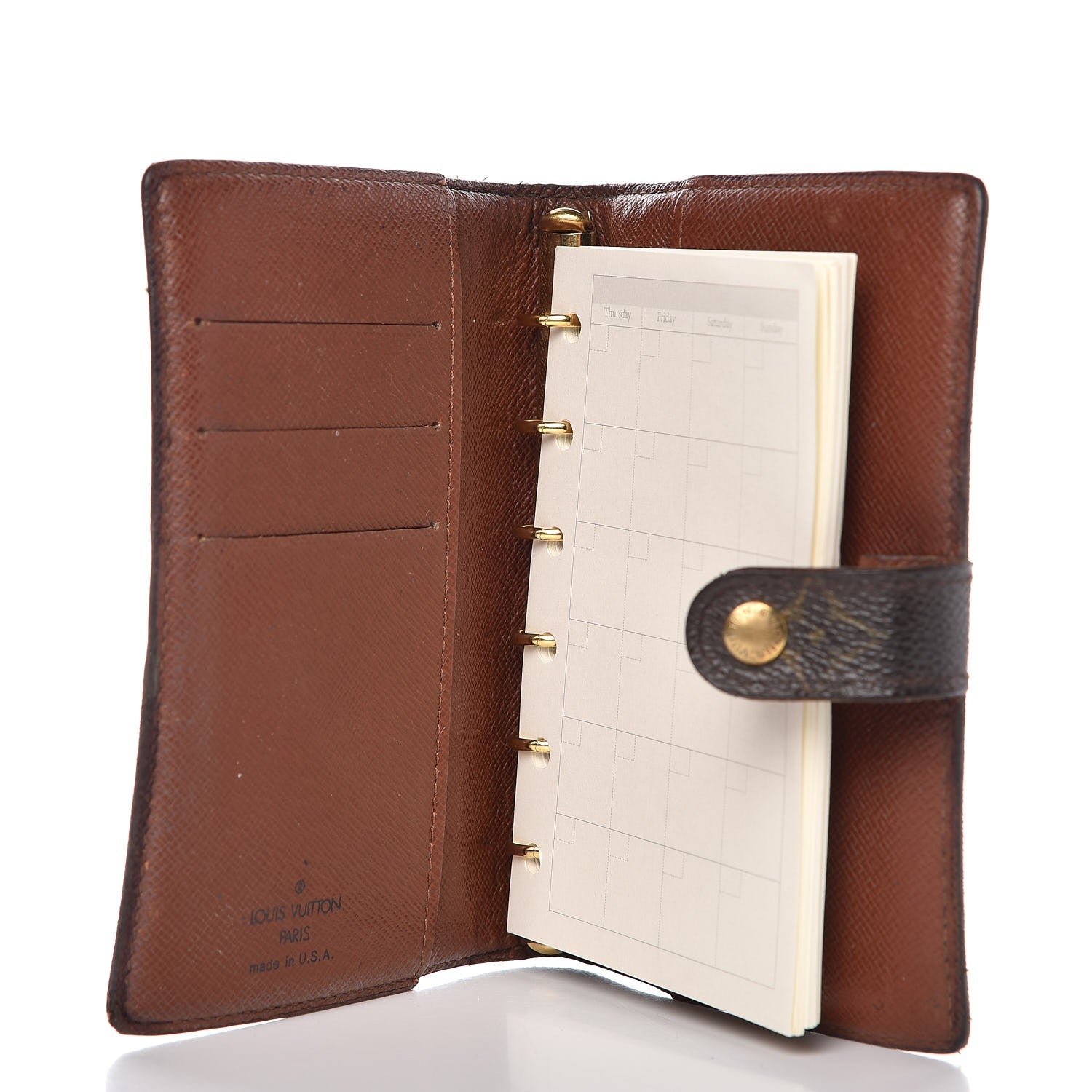 Louis Vuitton Monogram Small Ring Agenda Cover 5 of 10