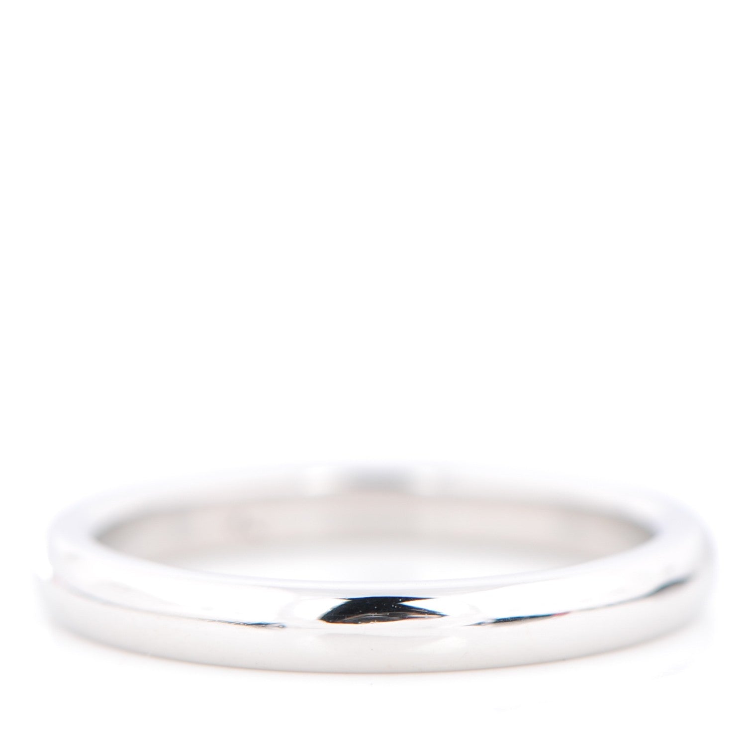 Tiffany Platinum 3mm Classic Wedding Band Ring 54 7 1 of 5