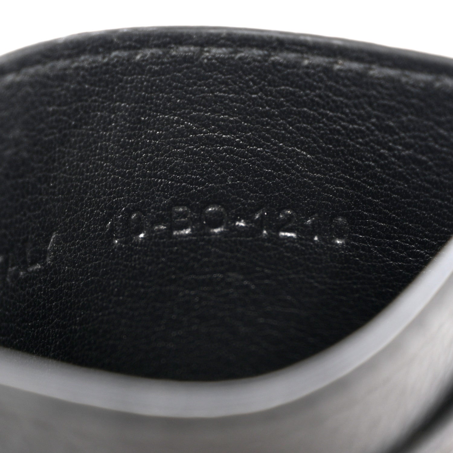 Christian Dior Grained Calfskin Embroidered Floral Lady Dior Card Holder Black 7 of 8