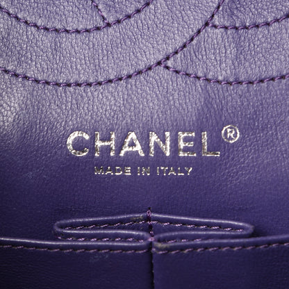 Chanel Lambskin Quilted 2.55 Reissue 226 Flap Purple 7 of 10