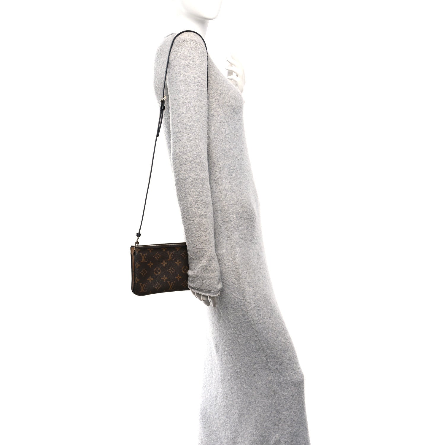 Louis Vuitton Reverse Monogram Giant Double Zip Pochette 1838814
