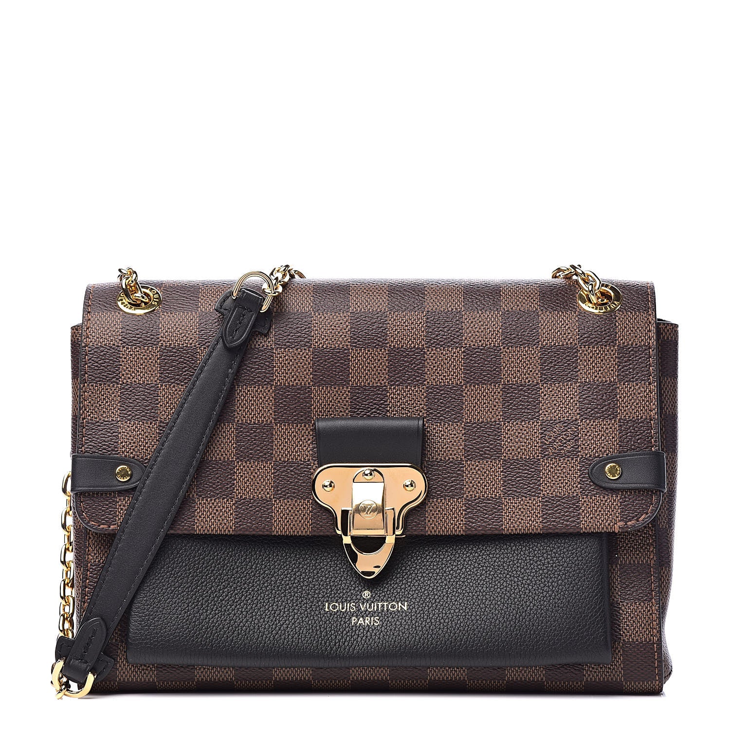 Louis Vuitton Damier Ebene Vavin PM Black 1 of 10