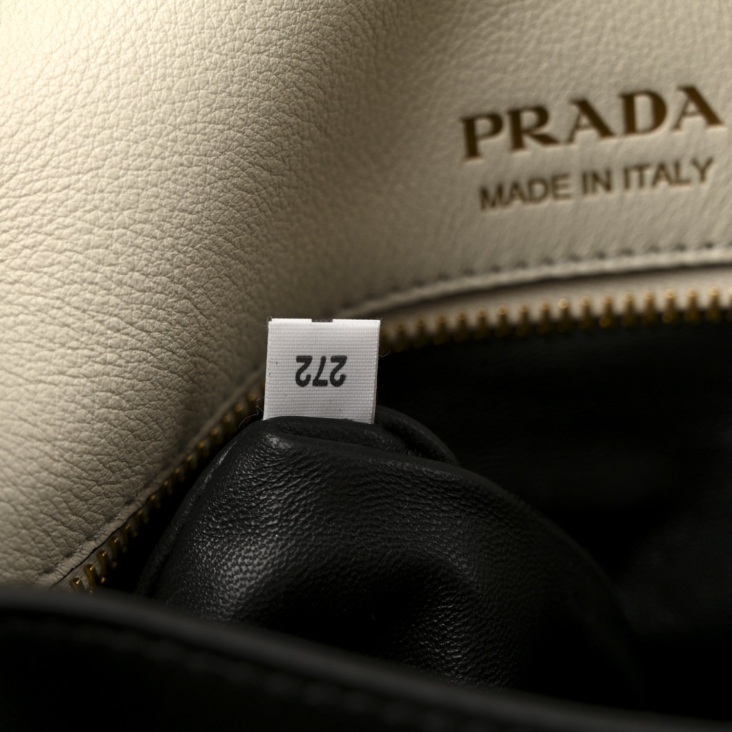 Prada Soft Grain Calfskin Medium Doux Shoulder Bag White 7 of 12