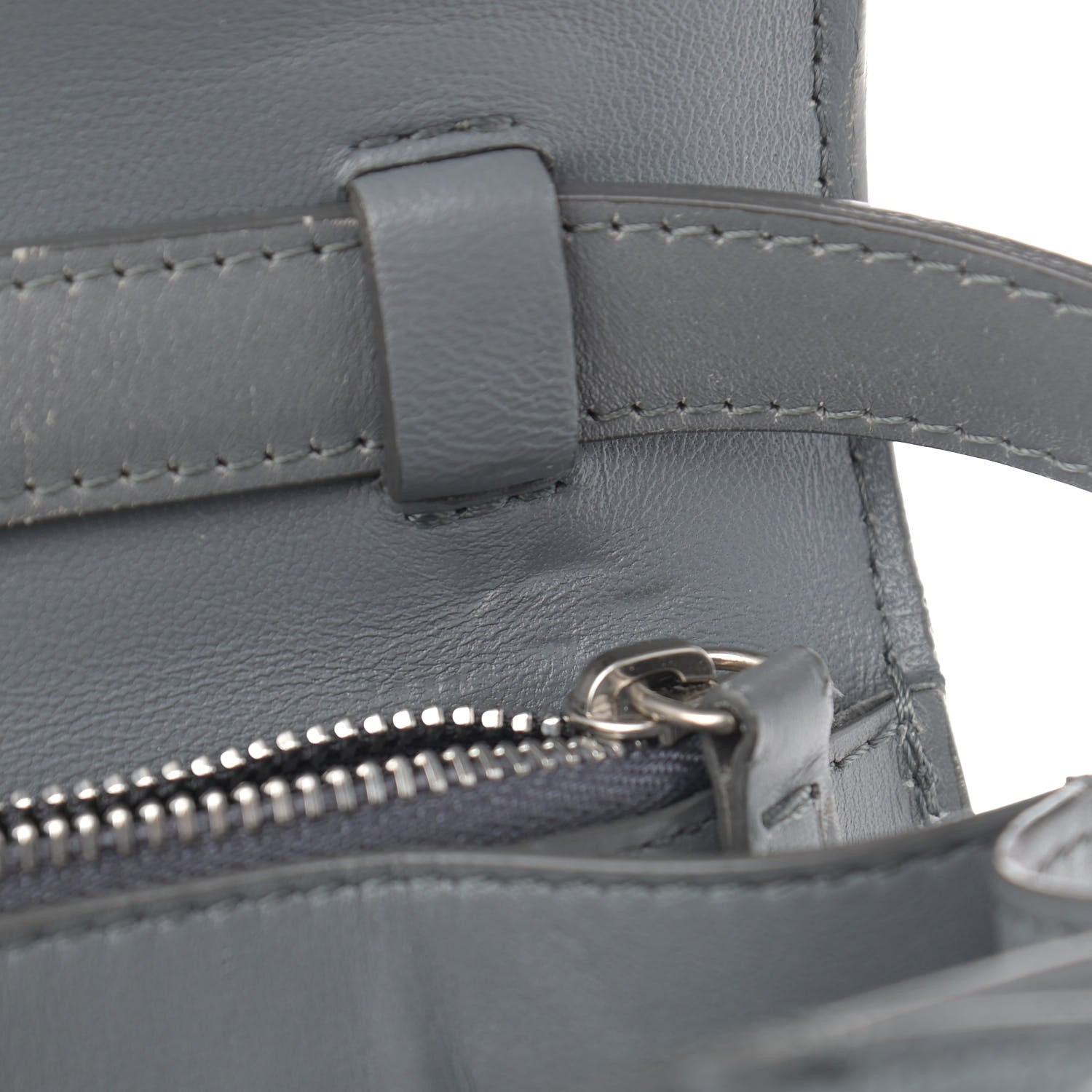 Celine Box Calfskin Medium Classic Box Flap Bag Kohl 13 of 14