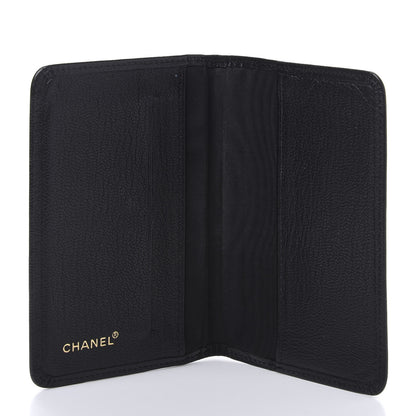 Chanel Goatskin Card Holder Wallet Black 5 of 10