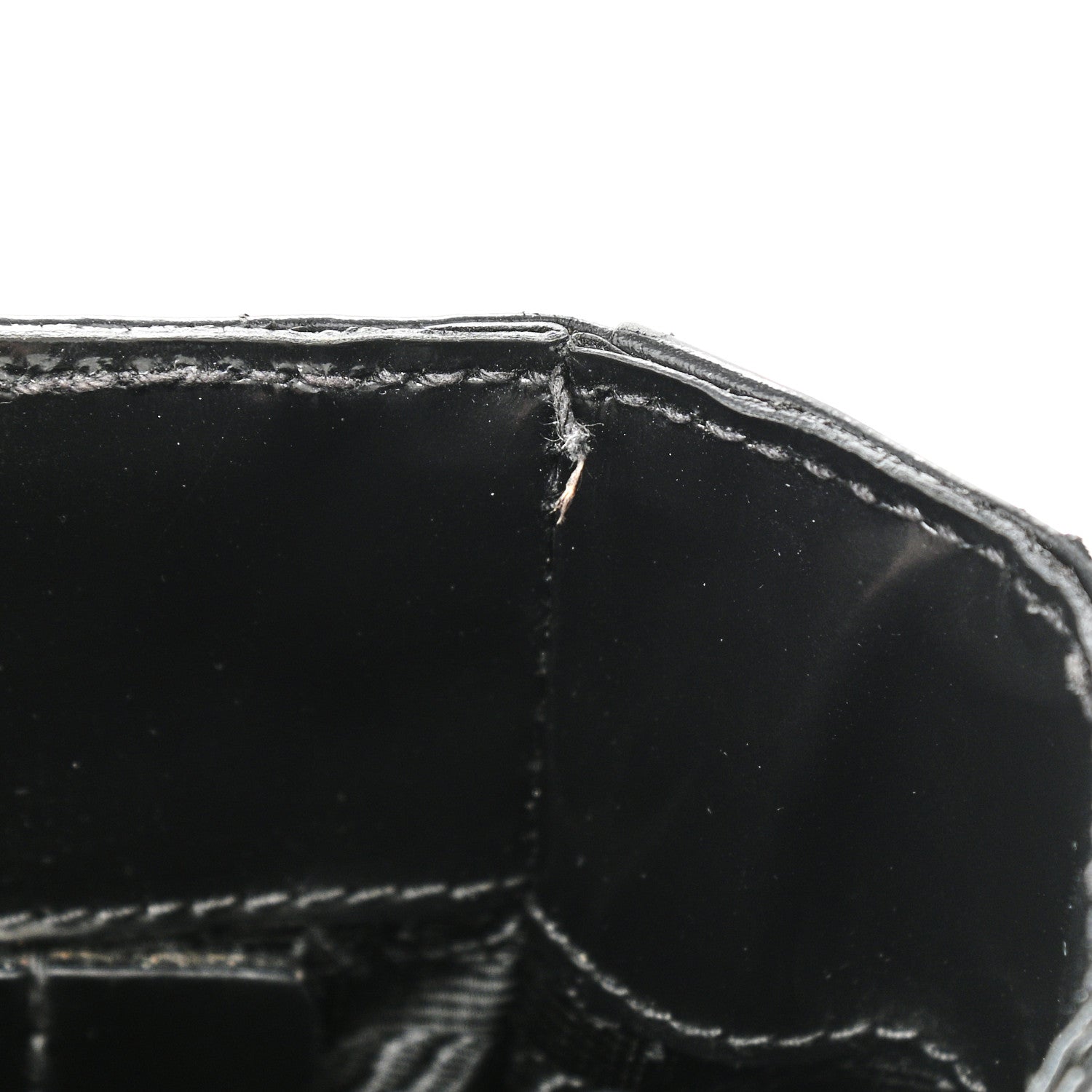 Prada Spazzolato Logo Embossed Tote Black 10 of 12