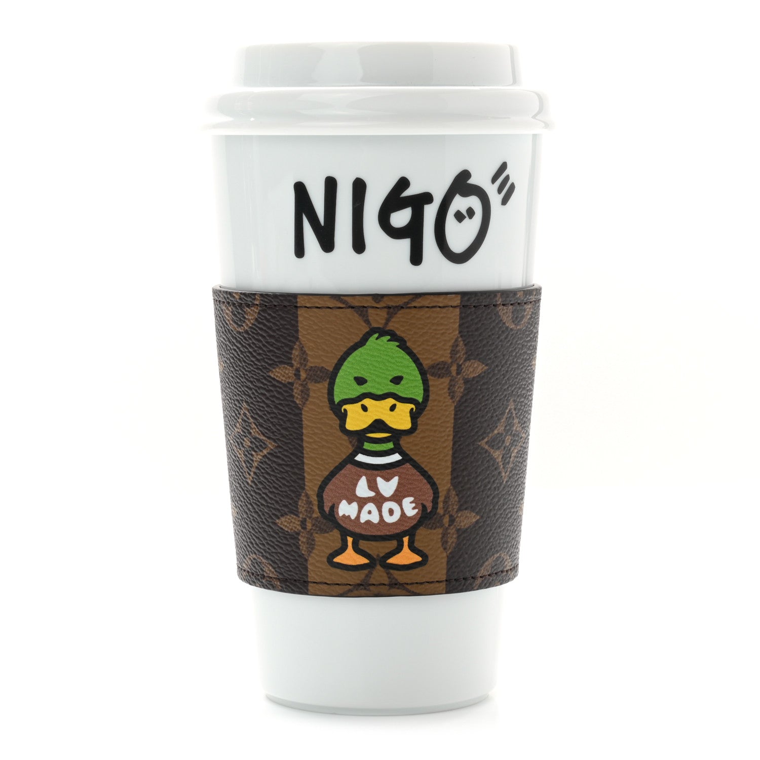LOUIS VUITTON × NIGO コラボ カップ ダック モノグラム Louis Vuitton X NIGO Monogram Nigo LV Duck Cup 1124976 – FASHIONPHILE