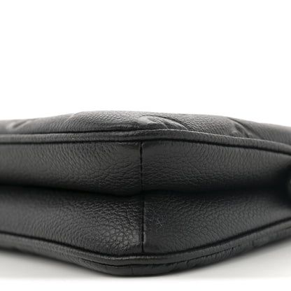 Louis Vuitton Empreinte Monogram Liv Pochette Black 16 of 23