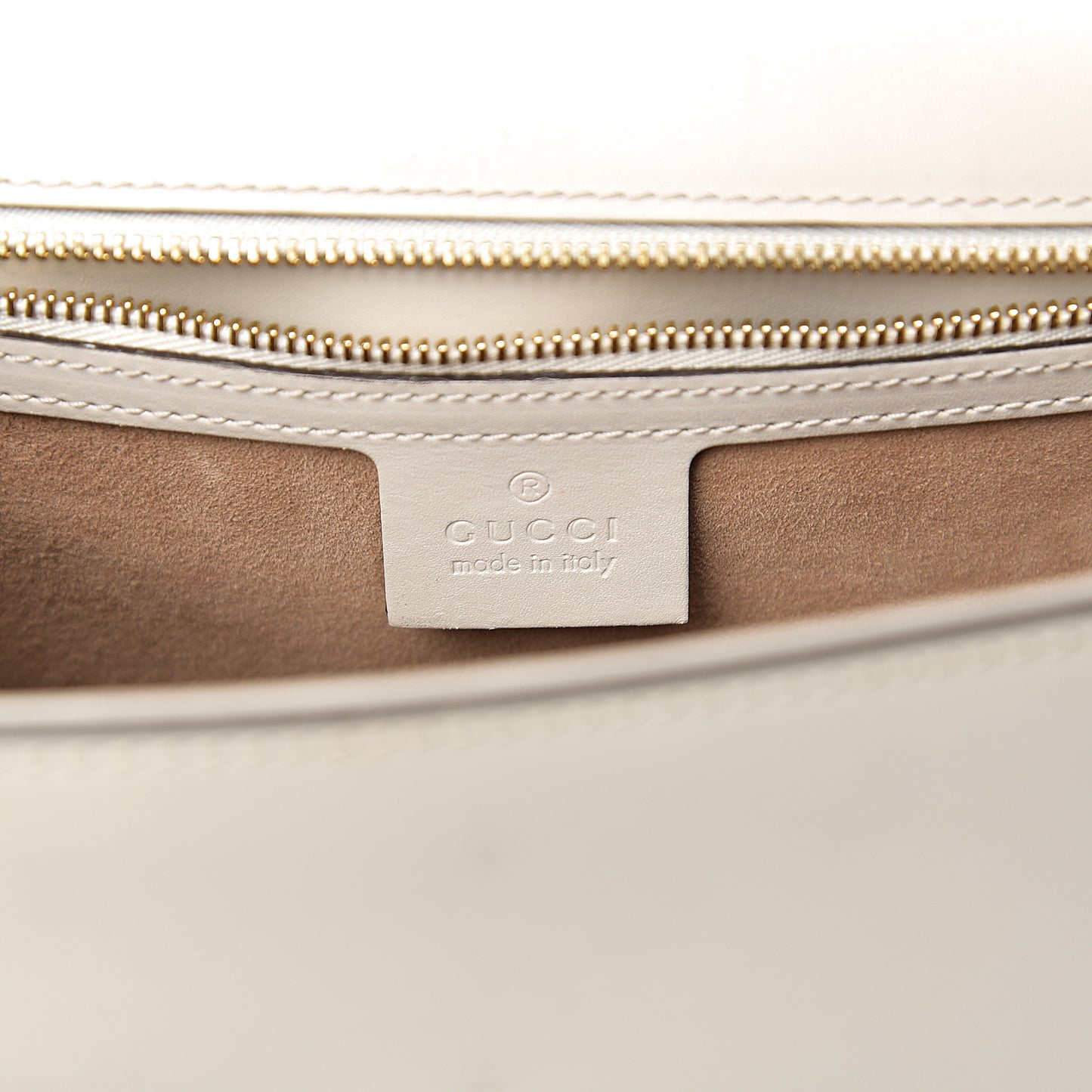 Calfskin Small Sylvie Shoulder Bag Off White