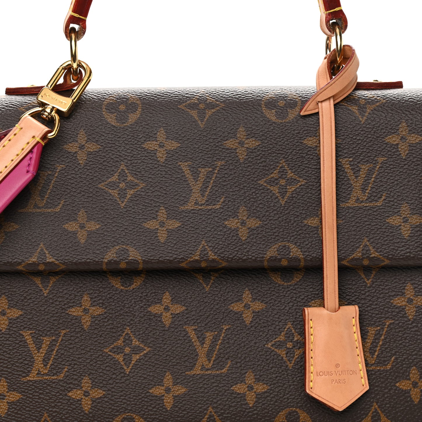 Monogram Cluny BB Bordeaux Fuchsia