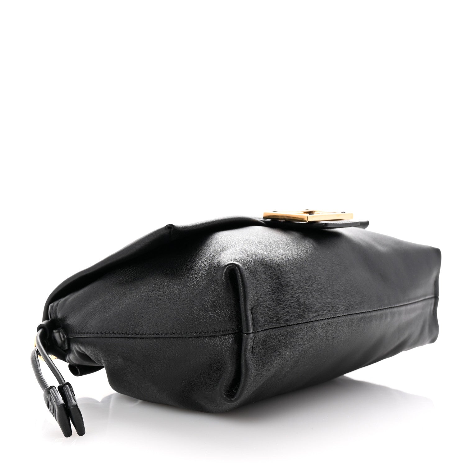 Fendi Nappa Medium Mamma Baguette Black 4 of 9