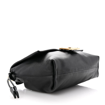 Fendi Nappa Medium Mamma Baguette Black 4 of 9