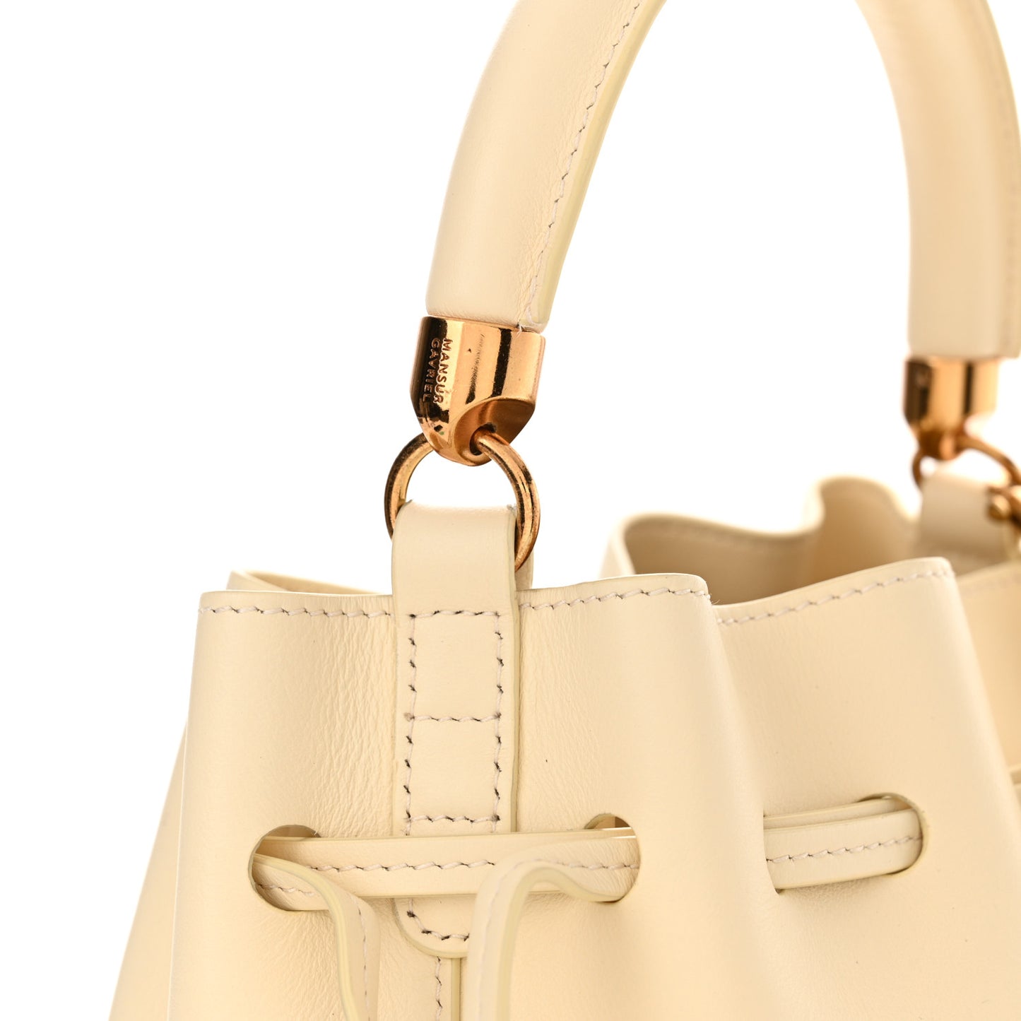 Calfskin Mini Movimento Bag Crema