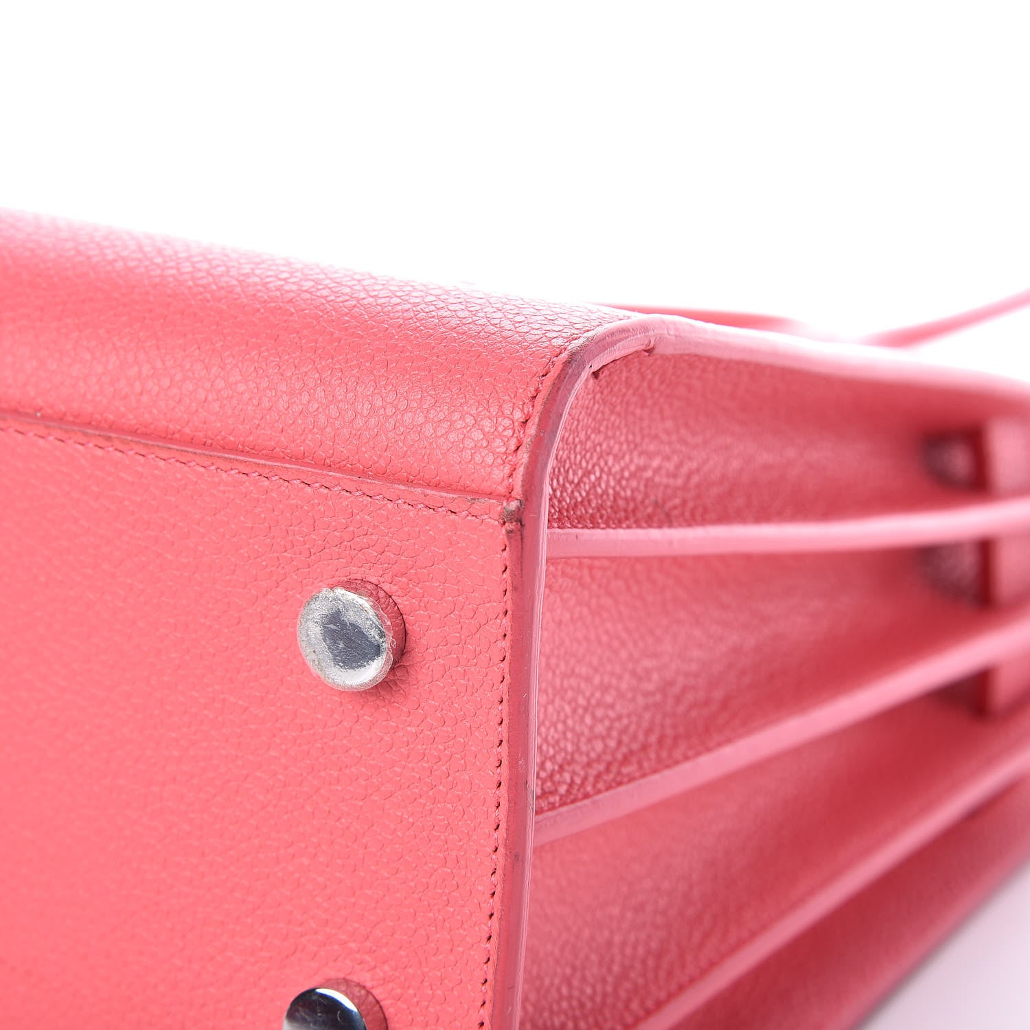 Saint Laurent Grained Calfskin Baby Sac De Jour Rose Clair 14 of 17