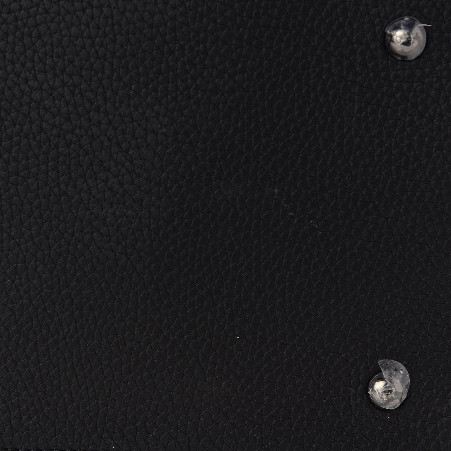 Grained Calfskin D-off Black White