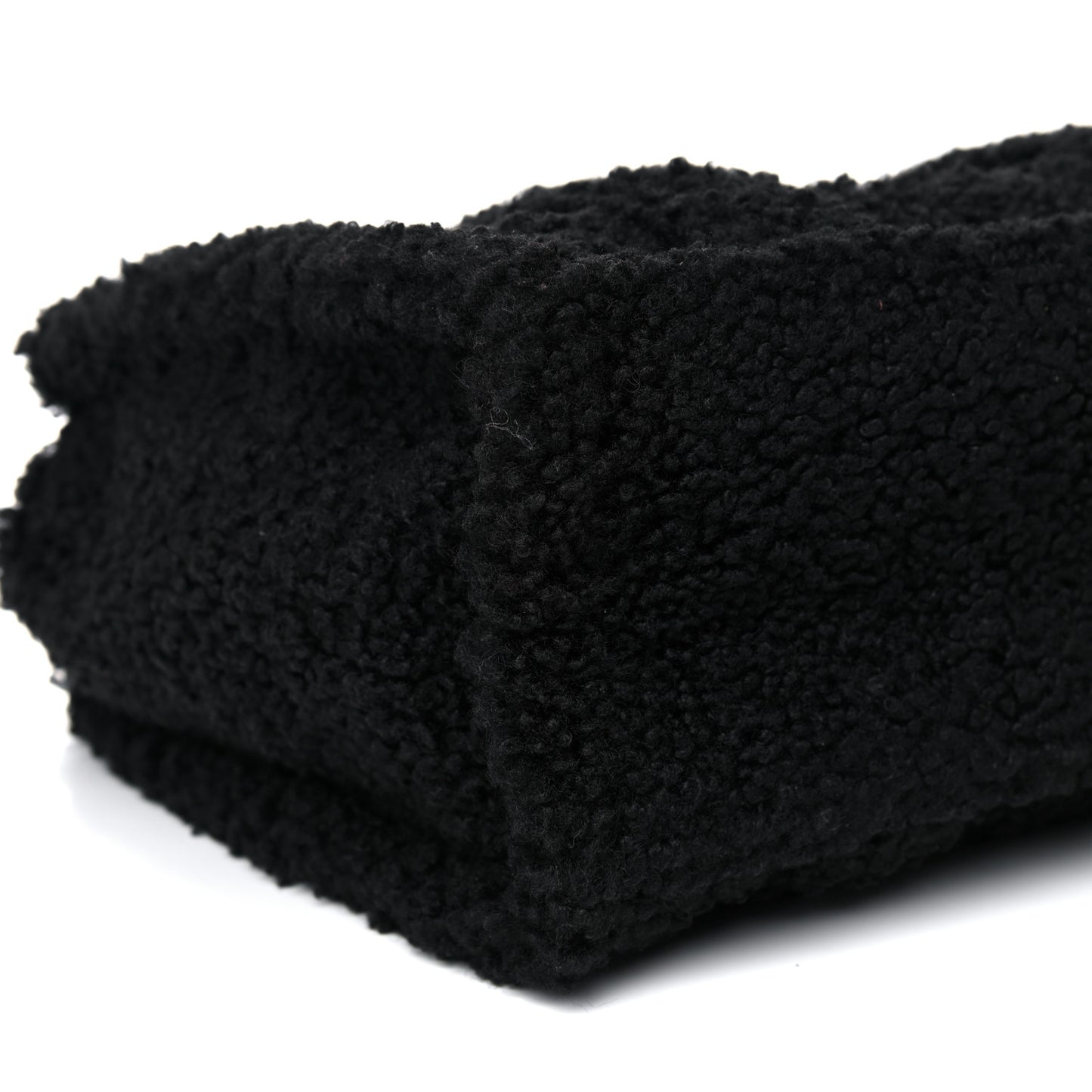 Polyester Cotton The Teddy Traveler Tote Bag Black