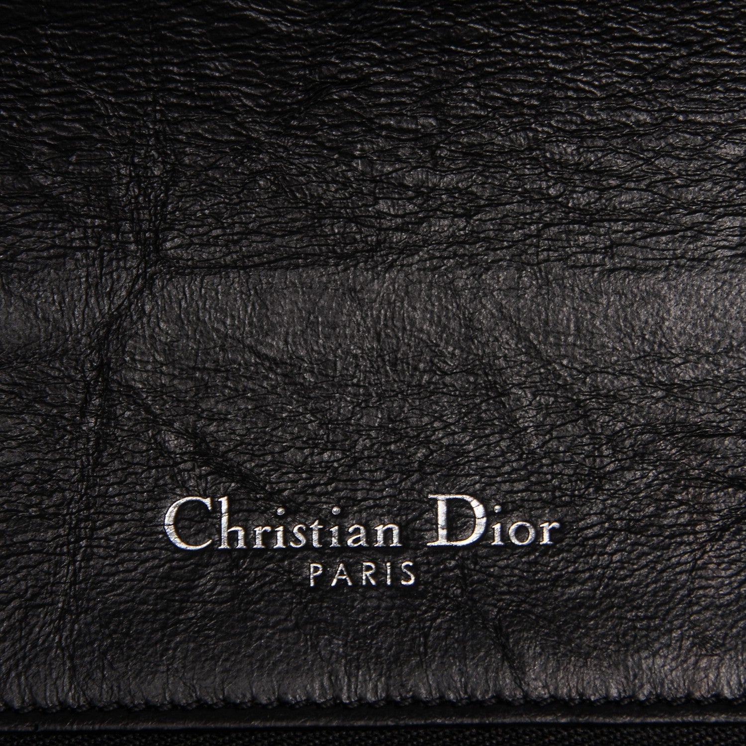 Christian Dior Crinkled Lambskin Cannage Medium Diorama Flap Bag Black 6 of 8