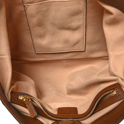 Gucci Soft GG Supreme Monogram Small Crossbody Tote Beige Cuir 5 of 10