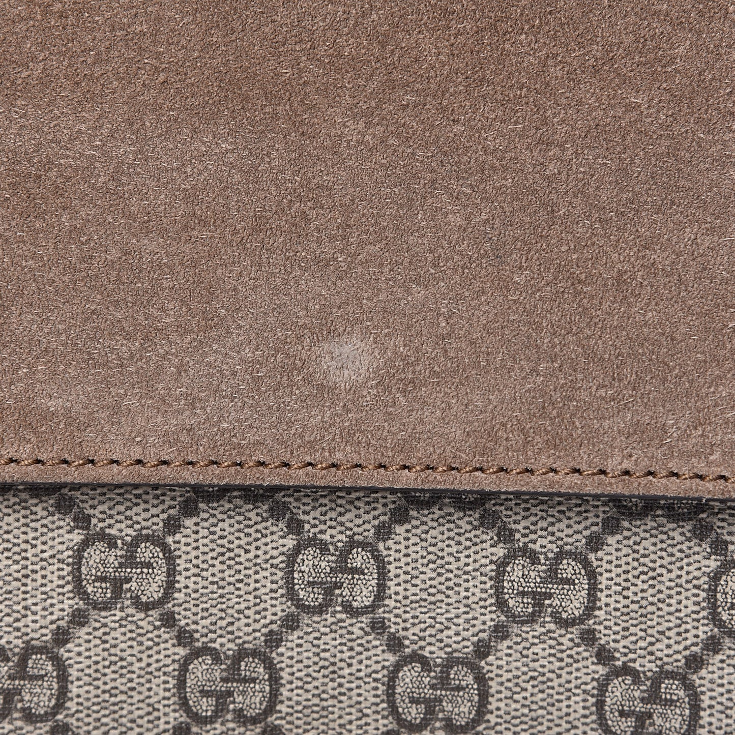 GG Supreme Monogram Mini Dionysus Shoulder Bag Taupe