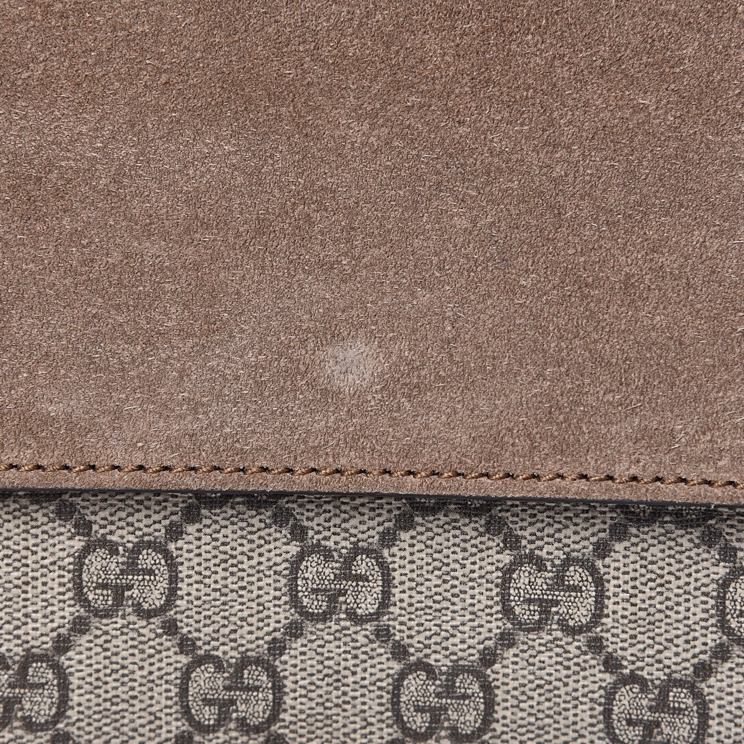 Gucci GG Supreme Monogram Mini Dionysus Shoulder Bag Taupe 11 of 12