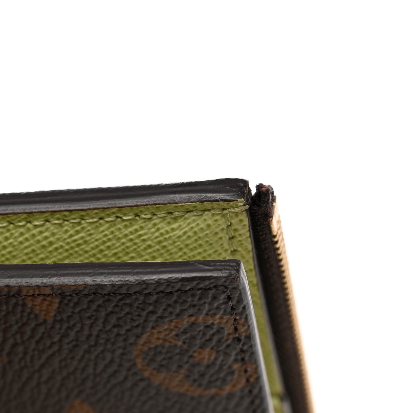 Monogram Lisa Wallet Light Green