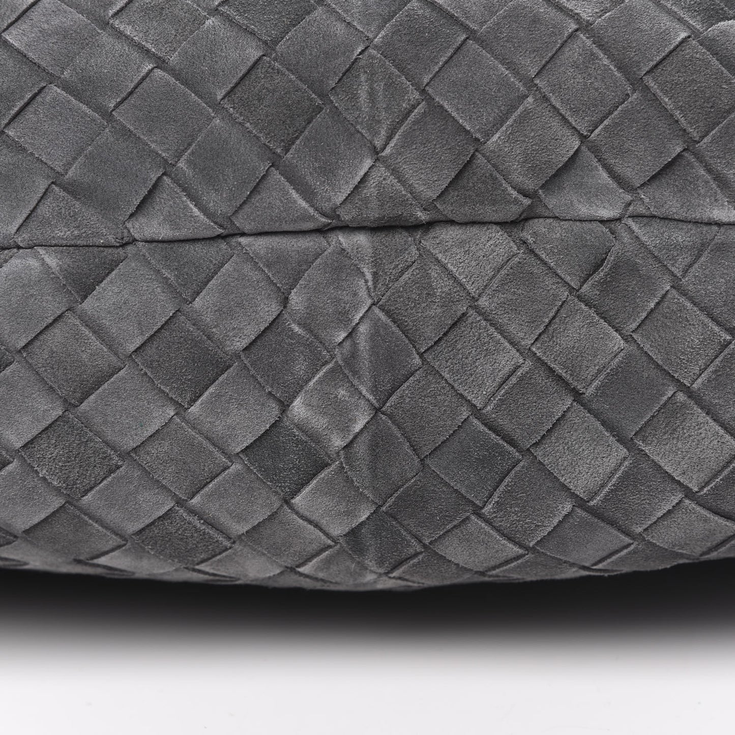 Suede Intrecciato Medium Jodie Light Graphite