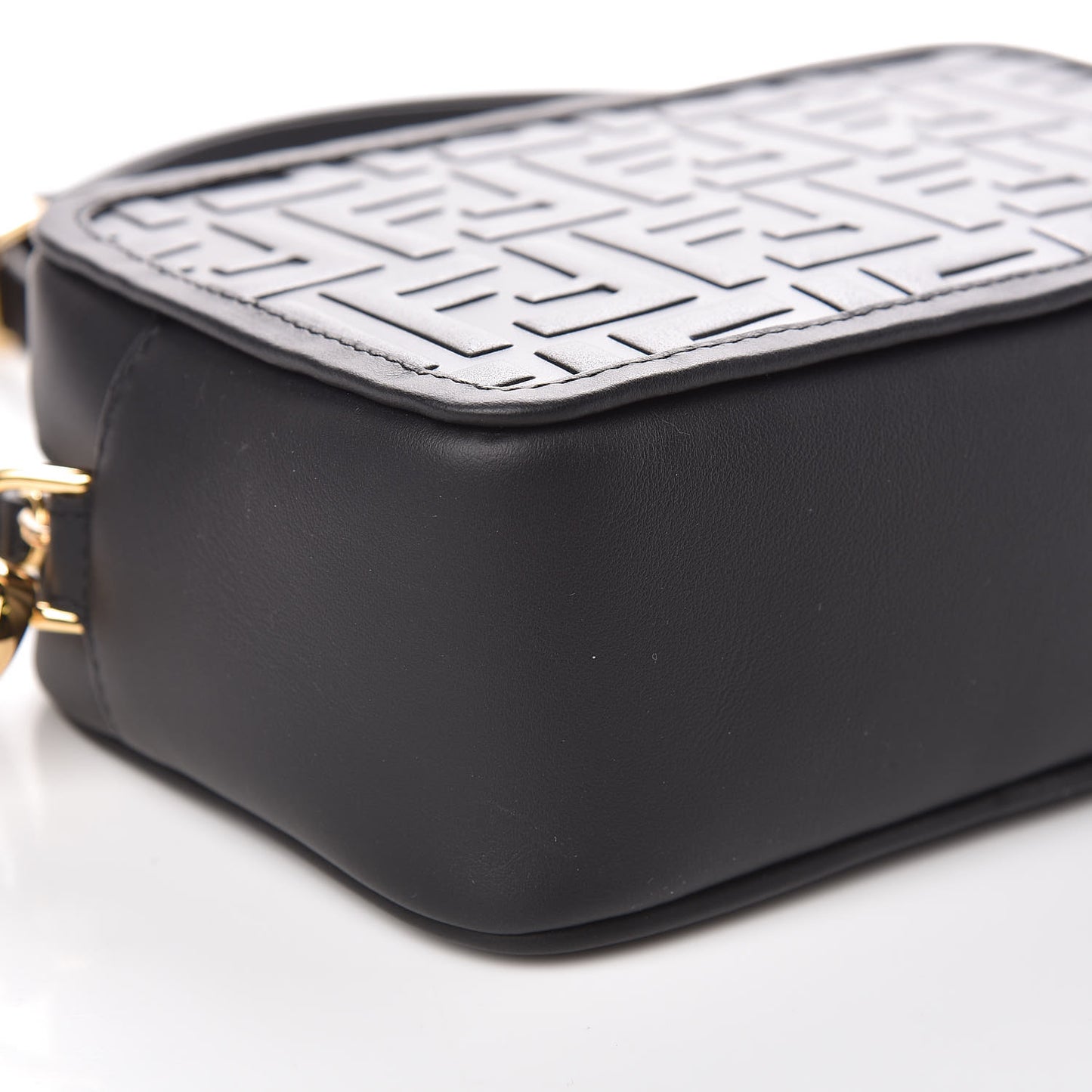 Vitello Century FF 1974 Embossed Mini Camera Case Black