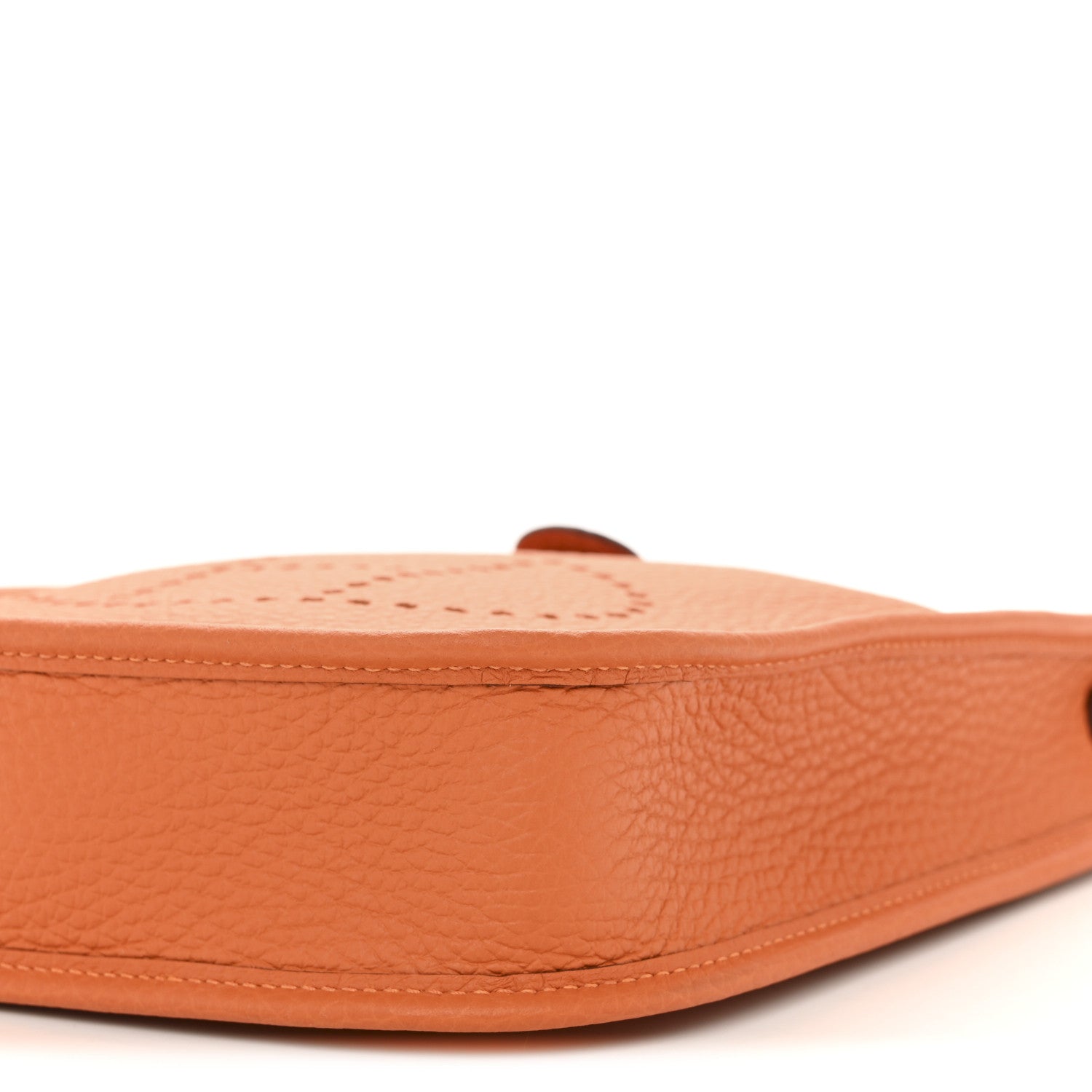Hermes Taurillon Clemence Evelyne TPM Orange 10 of 10