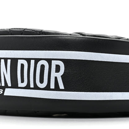 Christian Dior Lambskin Cannage Small Dior Vibe Hobo Bag Black 7 of 10