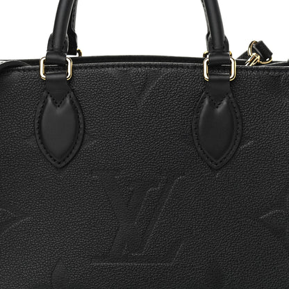 Louis Vuitton Empreinte Monogram Giant Onthego PM Black 7 of 9