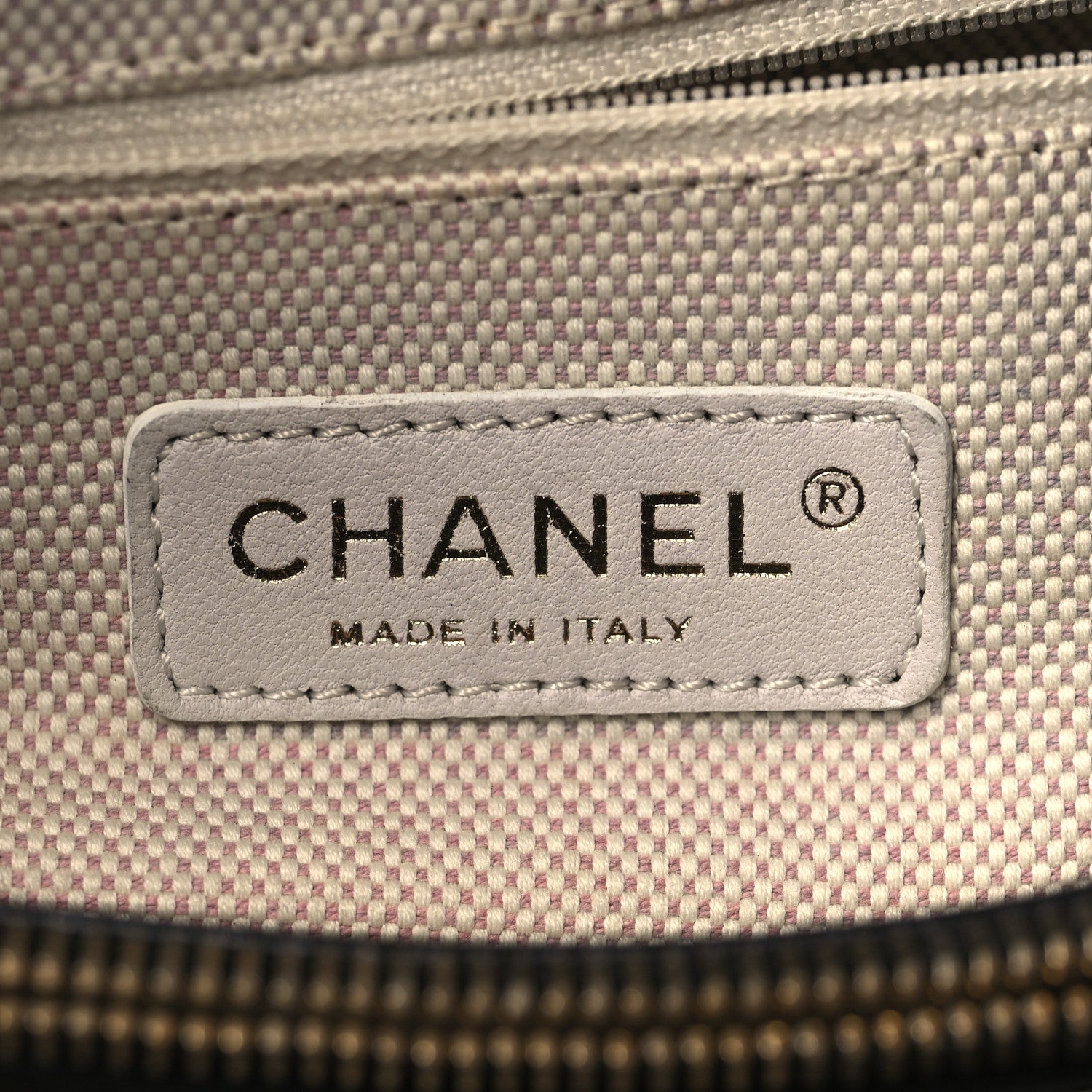 Chanel Calfskin Quilted Large Retro Chain Tote Black 6 of 10