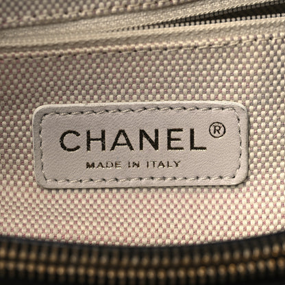 Chanel Calfskin Quilted Large Retro Chain Tote Black 6 of 10