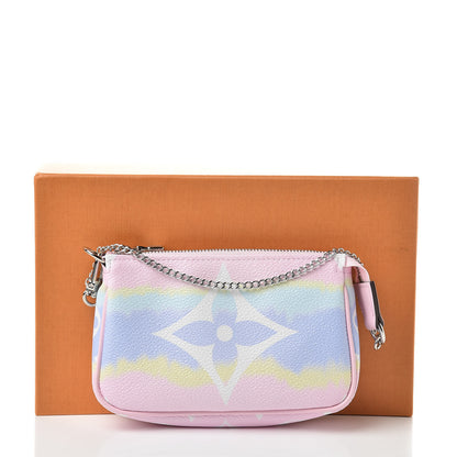 Louis Vuitton Monogram Escale Mini Pochette Accessories Pastel 8 of 8