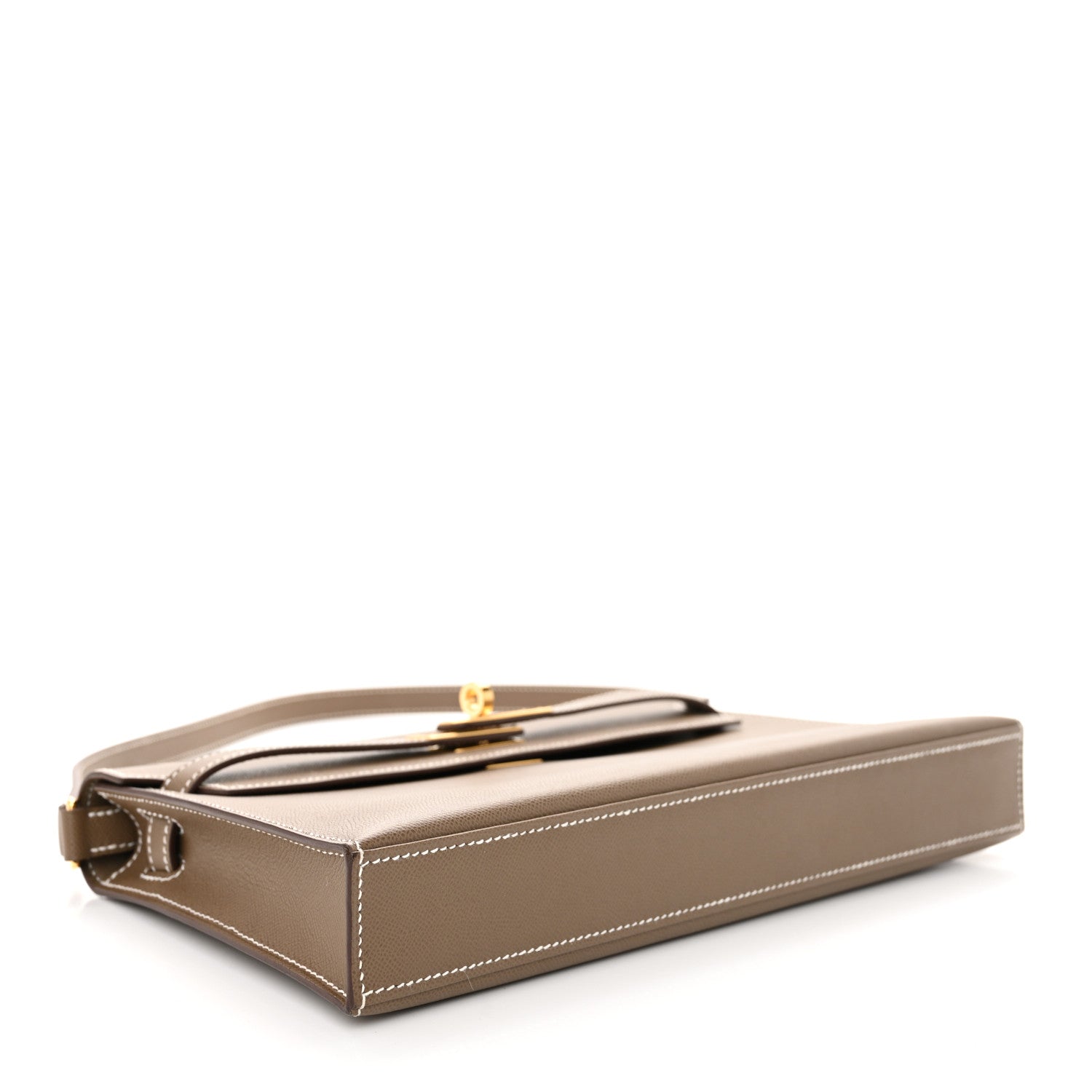 Hermes Madame Calfskin Kelly Elan Etoupe 4 of 11