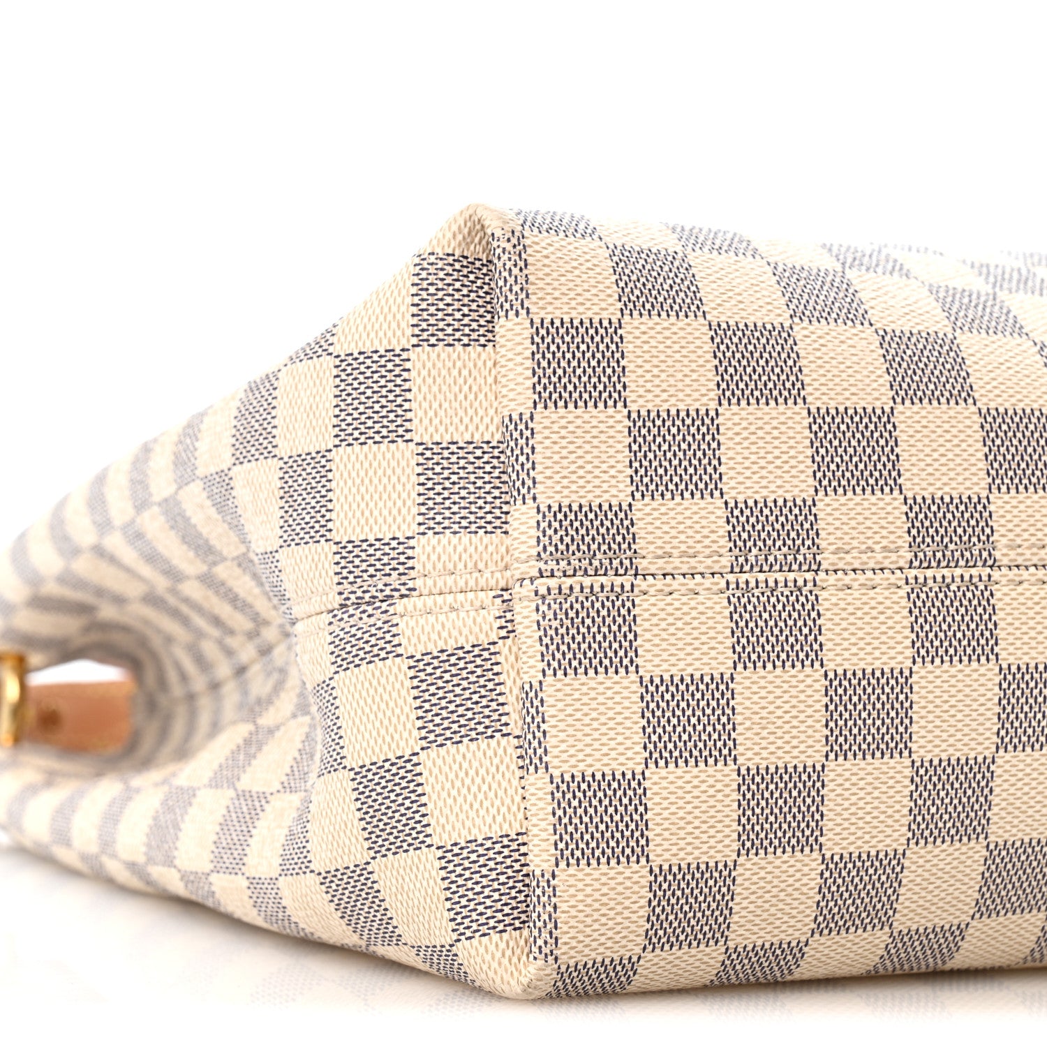 Louis Vuitton Damier Azur Graceful MM Rose Ballerine 8 of 11