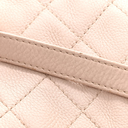 Chanel Calfskin Quilted Couture Messenger Light Pink 13 of 14