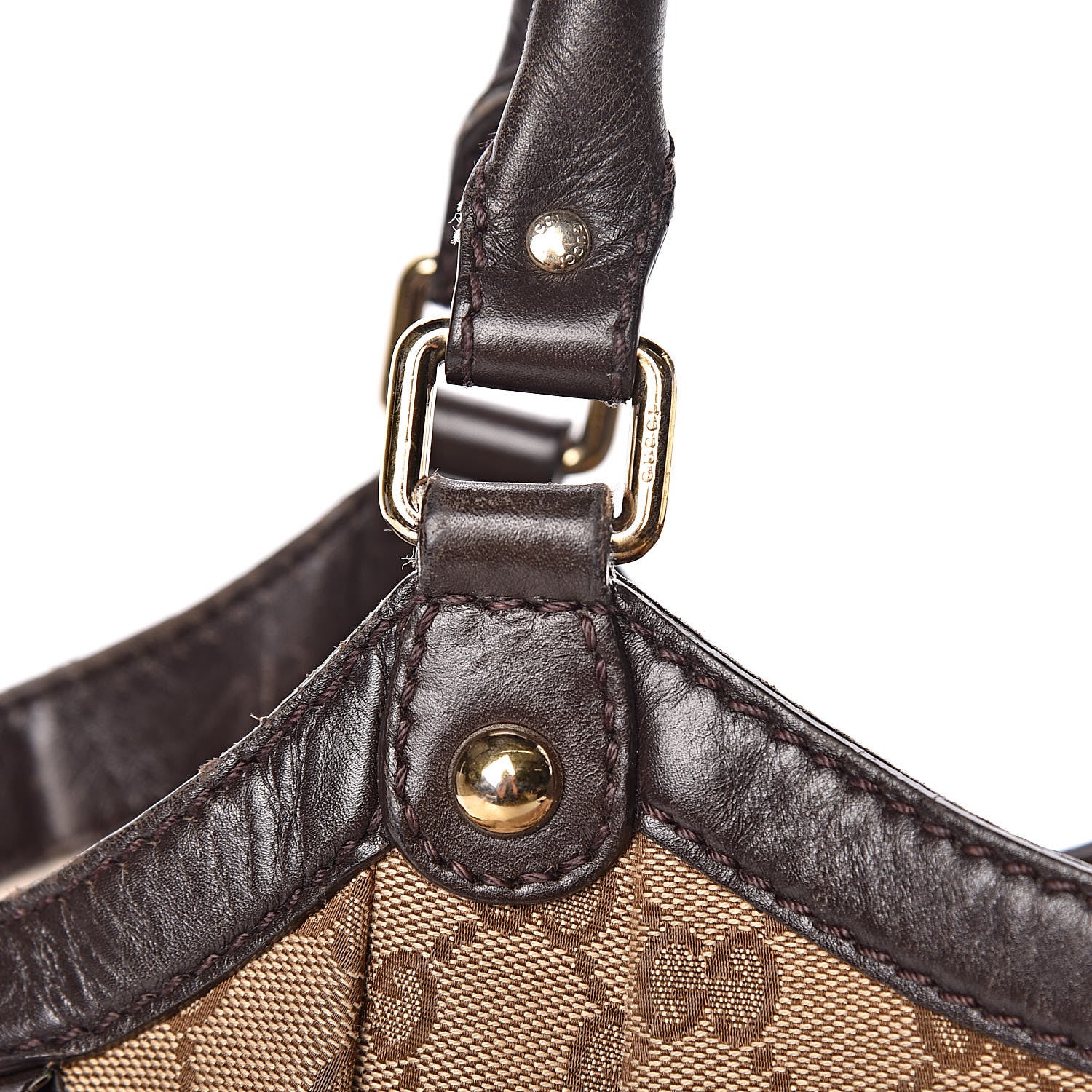 Gucci Monogram Large Sukey Tote Dark Brown 10 of 21
