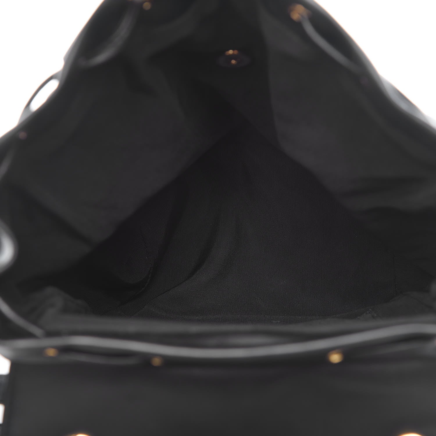 Chanel Calfskin Chevron Quilted Small Urban Spirit Backpack Black 5 of 10