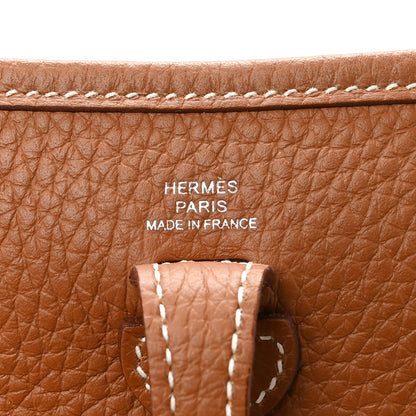 Hermes Taurillon Clemence Evelyne TPM Gold 6 of 10