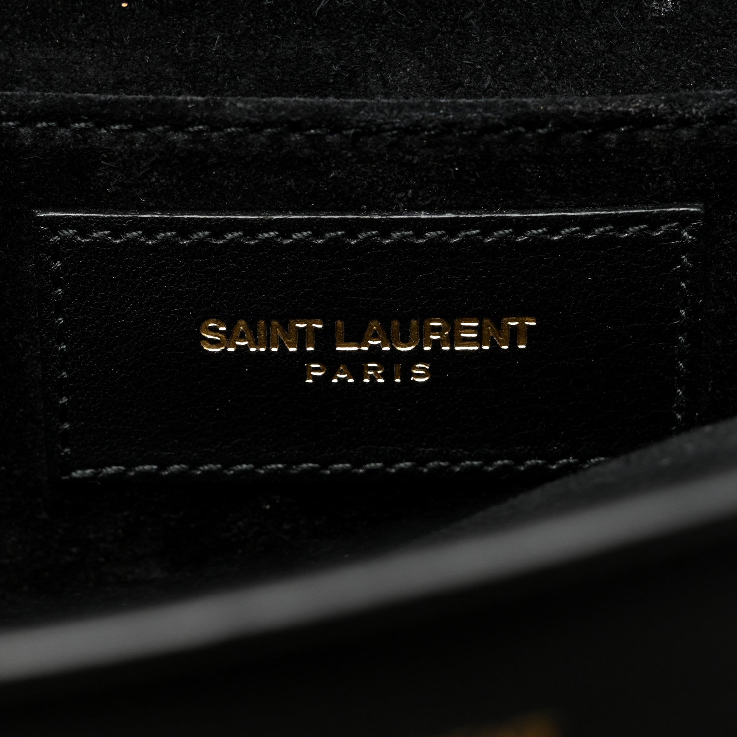 Saint Laurent Calfskin Classic Y Ligne Clutch Black 7 of 9
