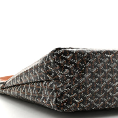 Goyard Goyardine Boheme Hobo Black Gold 10 of 11