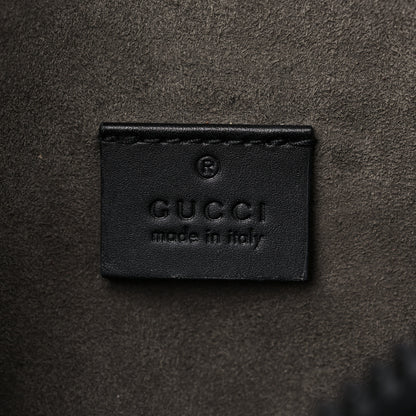 Gucci GG Supreme Monogram Belt Bag Black 5 of 9