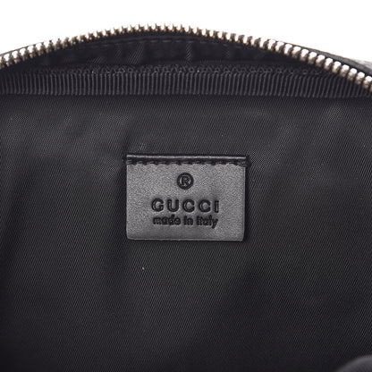 Gucci GG Supreme Monogram Web Belt Bag Black 7 of 13