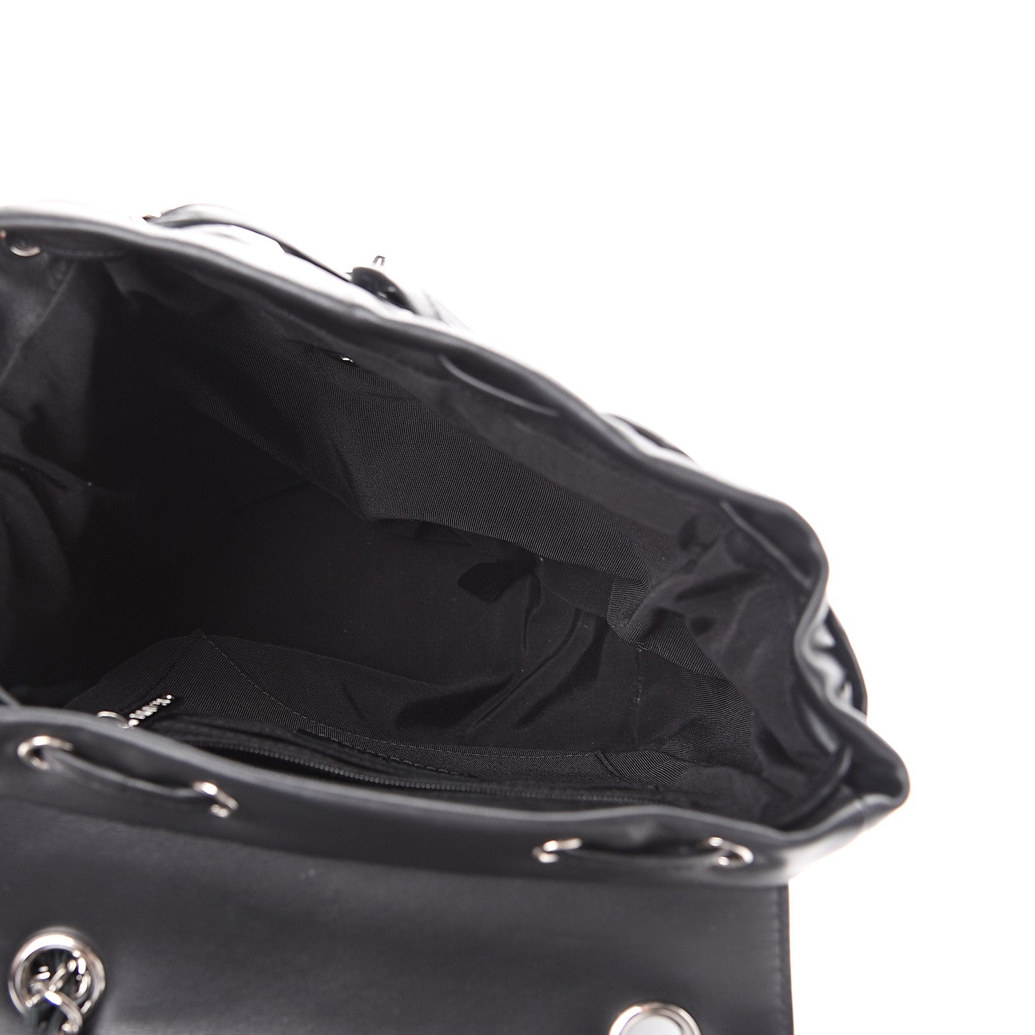 Chanel Lambskin Chevron Quilted Small Urban Spirit Backpack Black 4 of 9