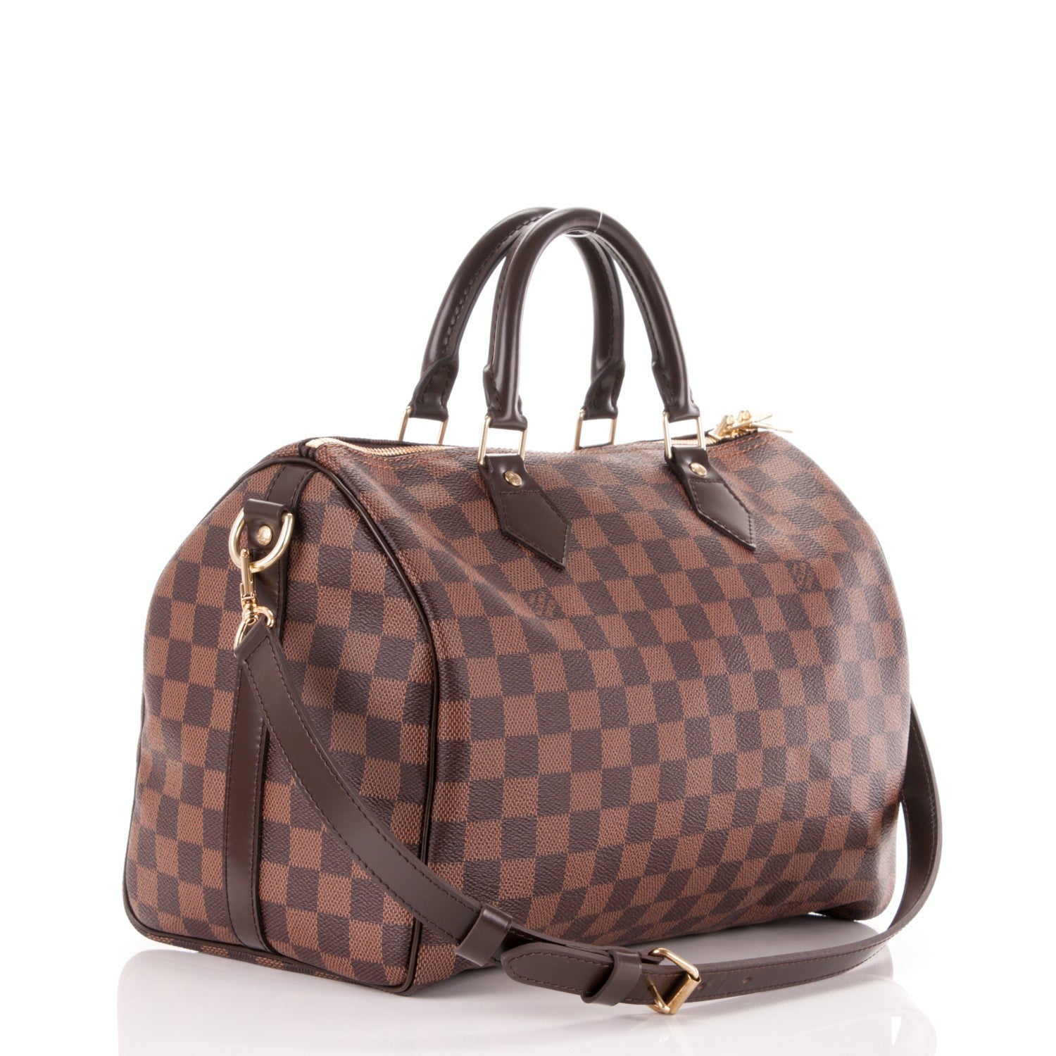 Louis Vuitton Damier Ebene Speedy Bandouliere 30 3 of 8