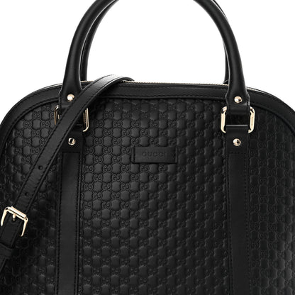 Gucci Microguccissima Medium Dome Bag Black 8 of 10